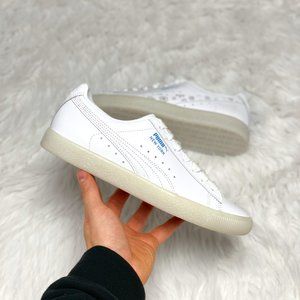 Puma Clyde Flagship NYC Winter Low Womens Casual Shoe White 383754-01 NEW Multi